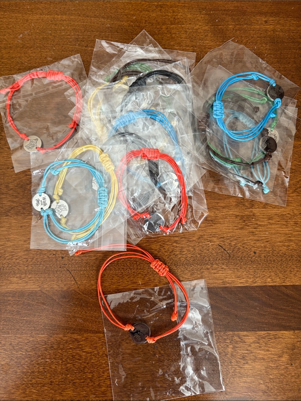 Adjustable Cord Bracelets - 18 pieces